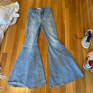 Free People Bell Bottom Jeans